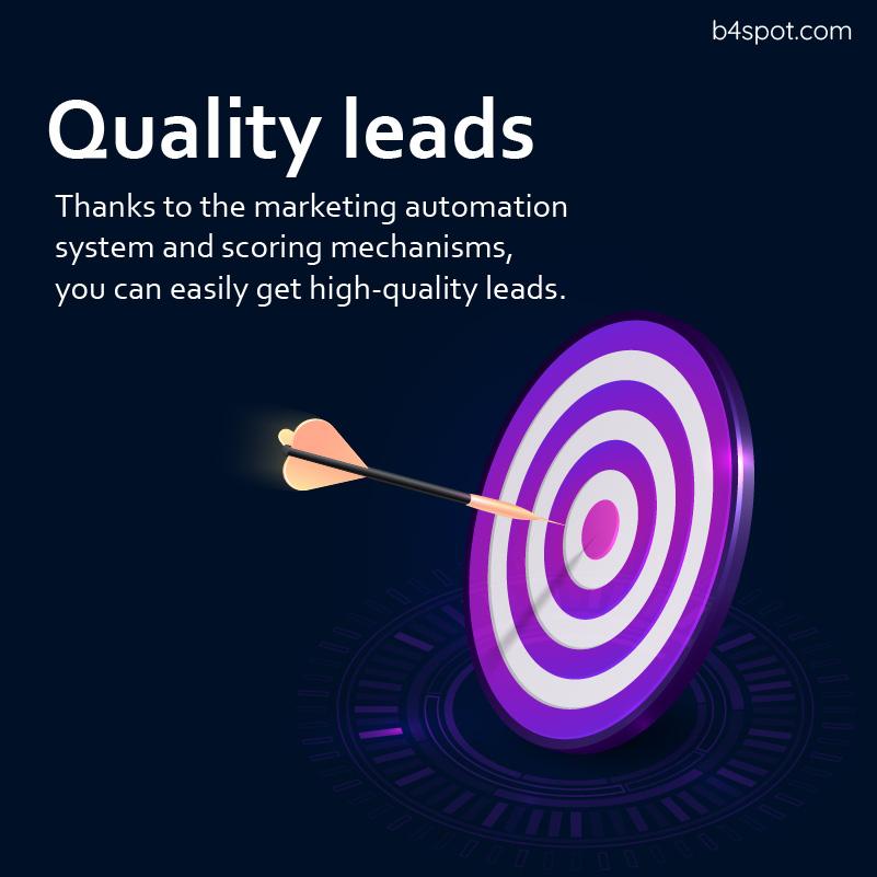 Marketing Automation - Get quality leads